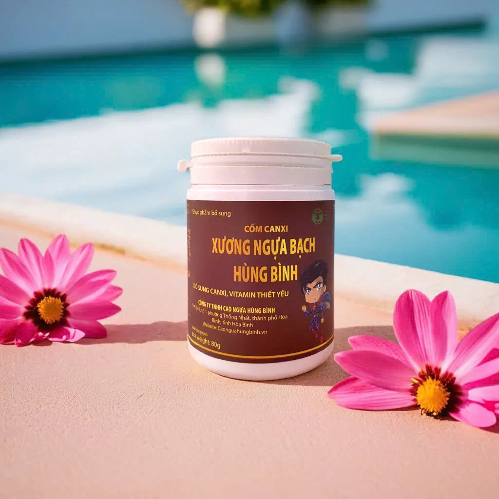 CỐM CANXI XƯƠNG NGỰA BẠCH HỘP 80gr