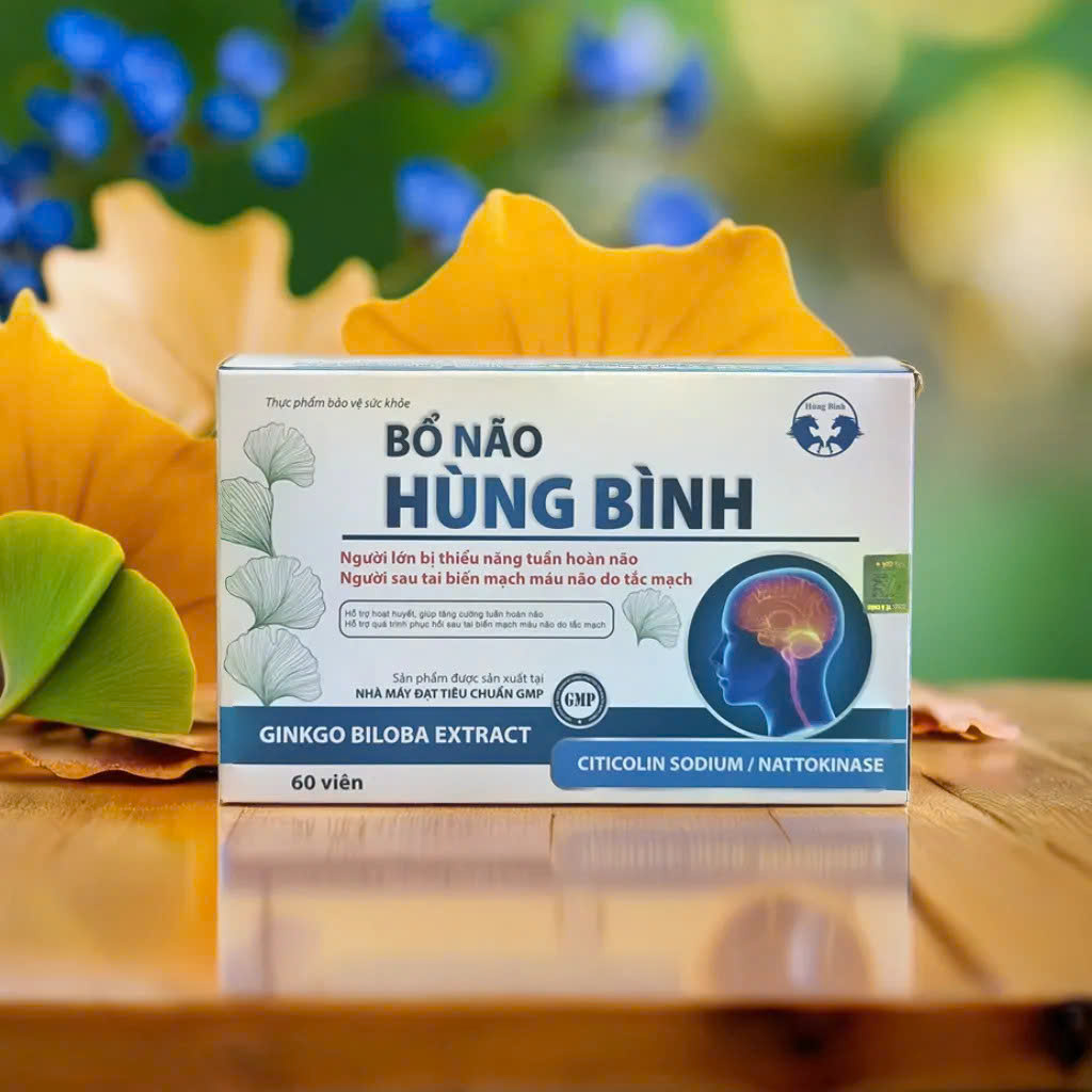 BỔ NÃO HÙNG BÌNH ( Hộp 60 viên )